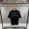 Off White Nakış Baskılı Siyah Tshirt