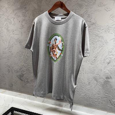 Off White Baskılı Grey Tshirt