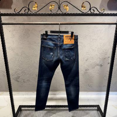 DSQUARED2 Lacivert Yamalı Jeans