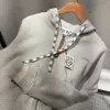 Loewe Grey Triko Zip Hoodie