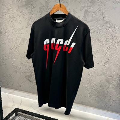 Gucci Baskılı Siyah Tshirt