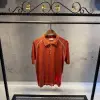 Brioni Oranj Yakalı Tshirt