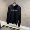 Burberry Baskılı Siyah Hoodie