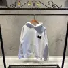 Balenciaga Baskılı Beyaz Hoodie