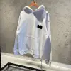 Balenciaga Baskılı Beyaz Hoodie