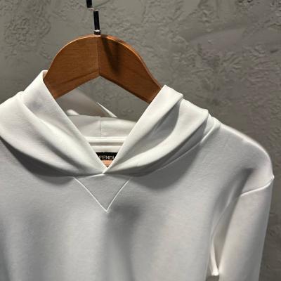 Fendi Logo Detaylı Basic Hoodie