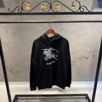 Burberry Siyah Baskılı Hoodie