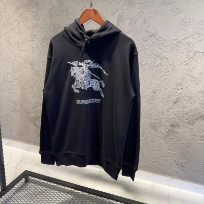 Burberry Siyah Baskılı Hoodie