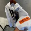 Heron Preston Beyaz Baskılı Hoodie