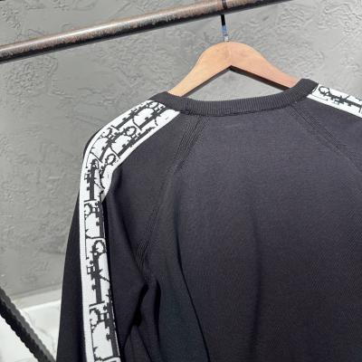 Dior Kol Detay Baskılı Sweatshirt