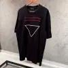 Prada Nakış Detaylı Siyah Tshirt