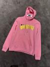 Balmain Varak Detaylı Pembe Hoodie