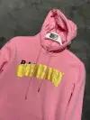 Balmain Varak Detaylı Pembe Hoodie