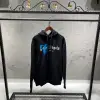 Palm Angels Siyah Baskılı Hoodie