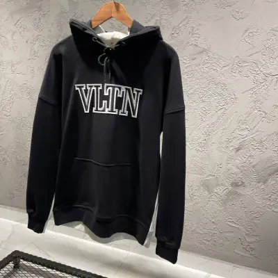 Valentino Siyah Hoodie