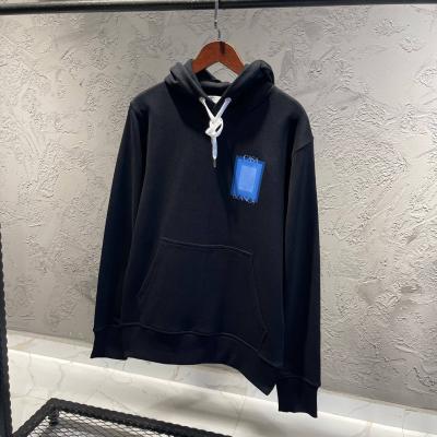 CasaBlanca Baskı Detaylı Siyah Hoodie