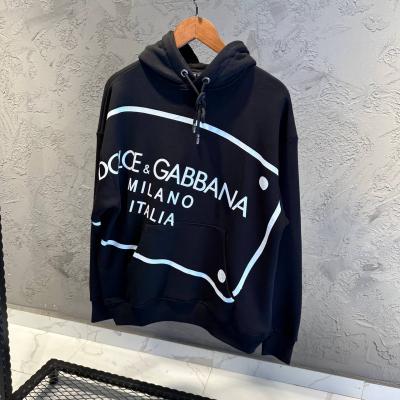 Dolce Gabbana Siyah Baskılı Hoodie