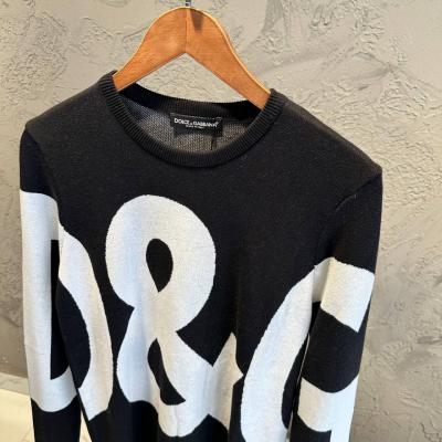 Dolce Gabbana Siyah Beyaz Sweatshirt