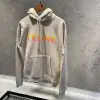 Celine Krem Baskılı Hoodie