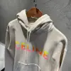 Celine Krem Baskılı Hoodie