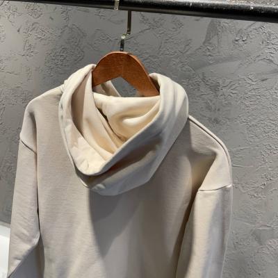 Celine Krem Baskılı Hoodie