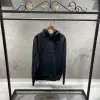 Prada Siyah Nakış Detaylı Hoodie