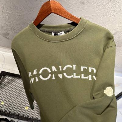 Moncler Yeşil Baskılı Sweatshirt