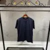 Prada Logo Detaylı Lacivert Tshirt