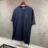 Loewe Logo Detaylı Lacivert Tshirt