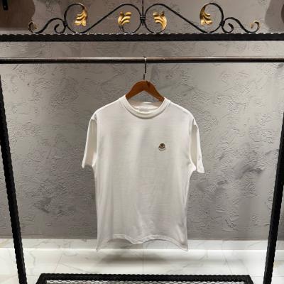 Moncler Logo Detaylı Beyaz Tshirt