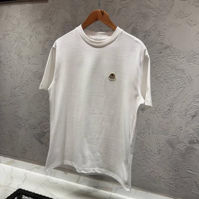 Moncler Logo Detaylı Beyaz Tshirt