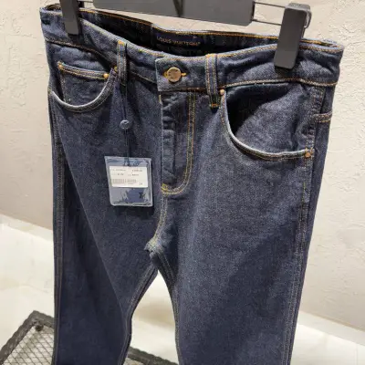 Louis Vuitton Baggy Kalıp Lacivert Jeans