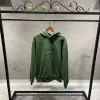 Prada Nakış Detaylı Yeşil Hoodie