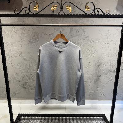 Prada Logo Detaylı Grey Sweatshirt