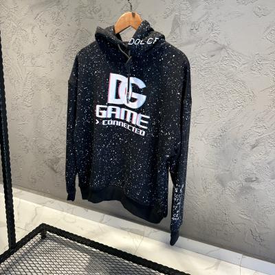 Dolce Gabbana Siyah Baskılı Hoodie