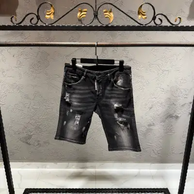 DSQUARED2 Siyah Kot Short