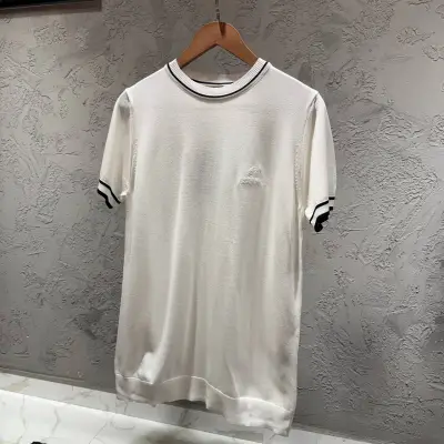 Loro Piana Beyaz Triko Tshirt