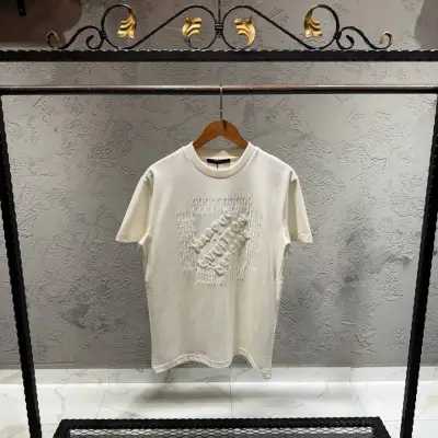 Louis Vuitton Beyaz İnci Detaylı Tshirt