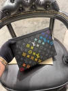 Louis Vuitton Renkli Siyah Clutch