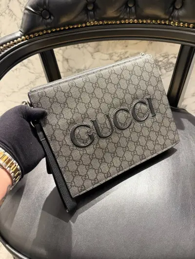 Gucci Logo Detaylı Clutch