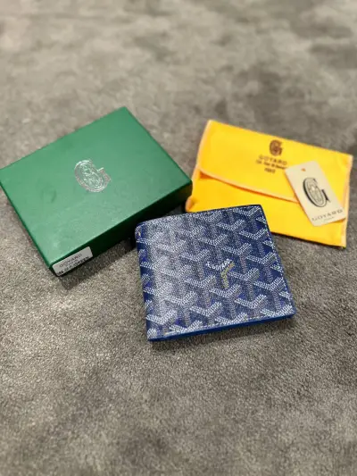 Goyard Mavi Cüzdan