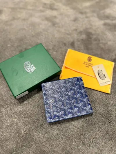 Goyard Mavi Cüzdan