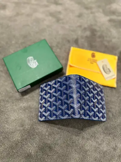 Goyard Mavi Cüzdan