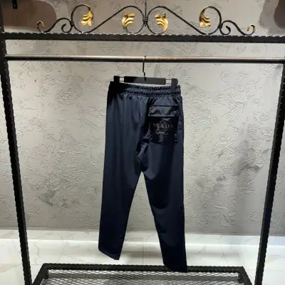 Prada Logo Detay Lacivert Jogger