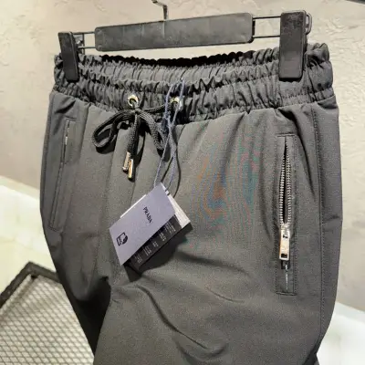 Prada Siyah Logo Detay Jogger