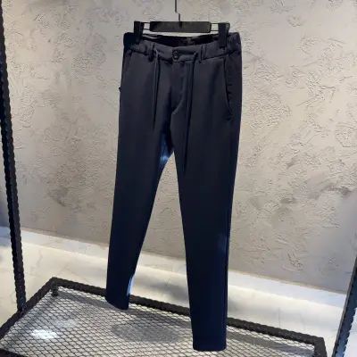 Prada Logo Detay Lacivert Jogger