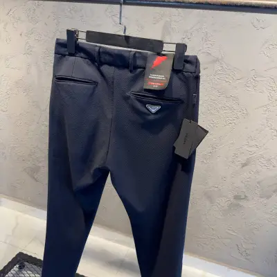 Prada Logo Detay Lacivert Jogger