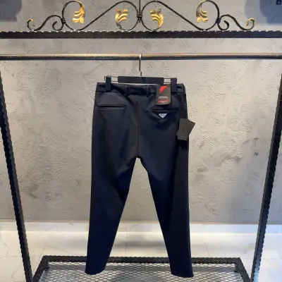 Prada Logo Detay Lacivert Jogger