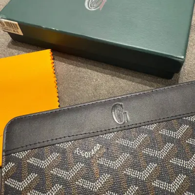 Goyard Desenli Cüzdan