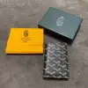 Goyard Desenli Mini Cüzdan